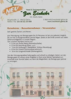 Angebot für Reisegruppen