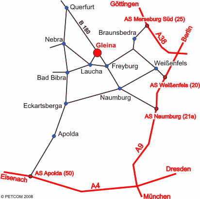 Anfahrtskizze